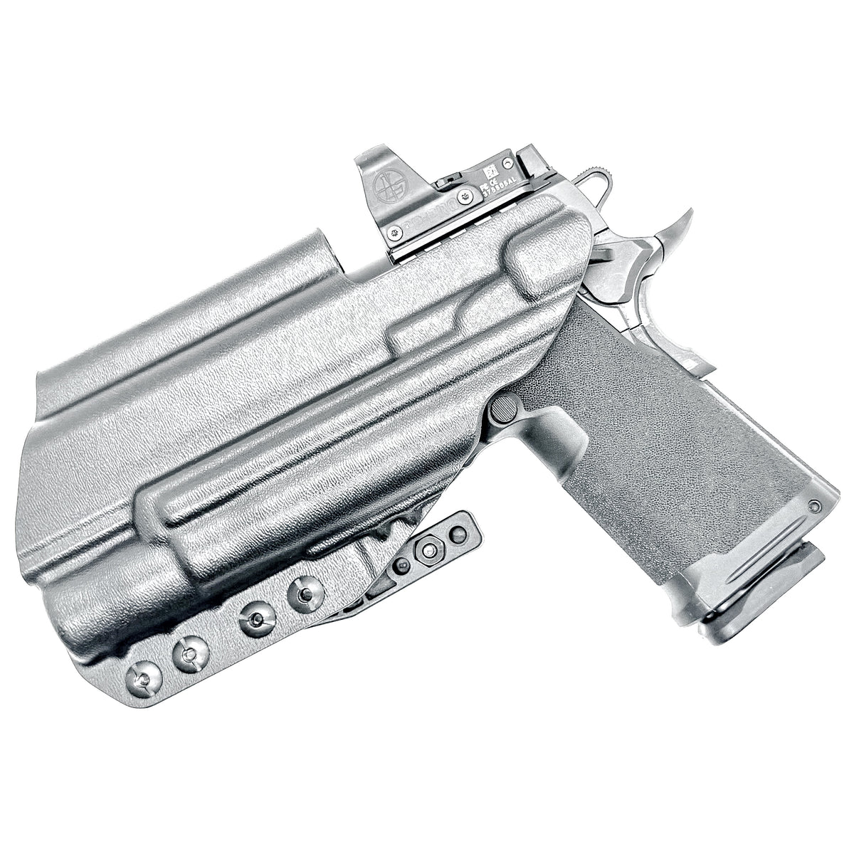 For the best IWB Kydex Inside Waistband Holster for the Springfield Armory Prodigy 4.25" & Surefire X300 with adjustable retention, shop 4 Bros Holsters.
