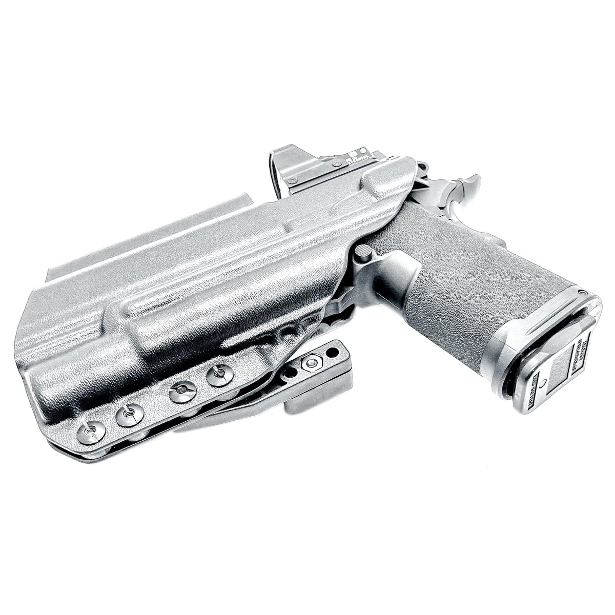 For the best IWB Kydex Inside Waistband Holster for the Springfield Armory Prodigy 4.25" & Surefire X300 with adjustable retention, shop 4 Bros Holsters.