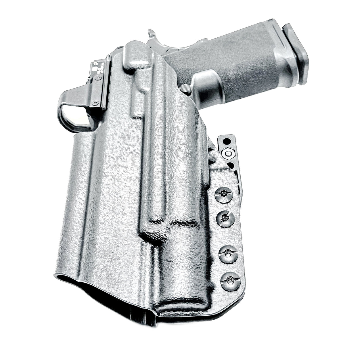 For the best IWB Kydex Inside Waistband Holster for the Springfield Armory Prodigy 4.25" & Surefire X300 with adjustable retention, shop 4 Bros Holsters.
