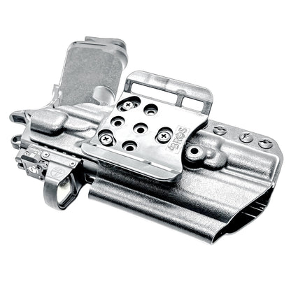 Shop 4Bros for the best Springfield 1911 DS Prodigy 4.25" and Surefire X300 Outside Waistband OWB Holster. Adjustable retention, optics-ready, .093" Kydex