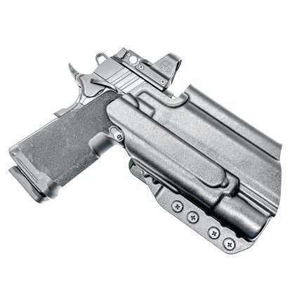 Shop 4Bros for the best Springfield 1911 DS Prodigy 4.25" and Surefire X300 Outside Waistband OWB Holster. Adjustable retention, optics-ready, .093" Kydex