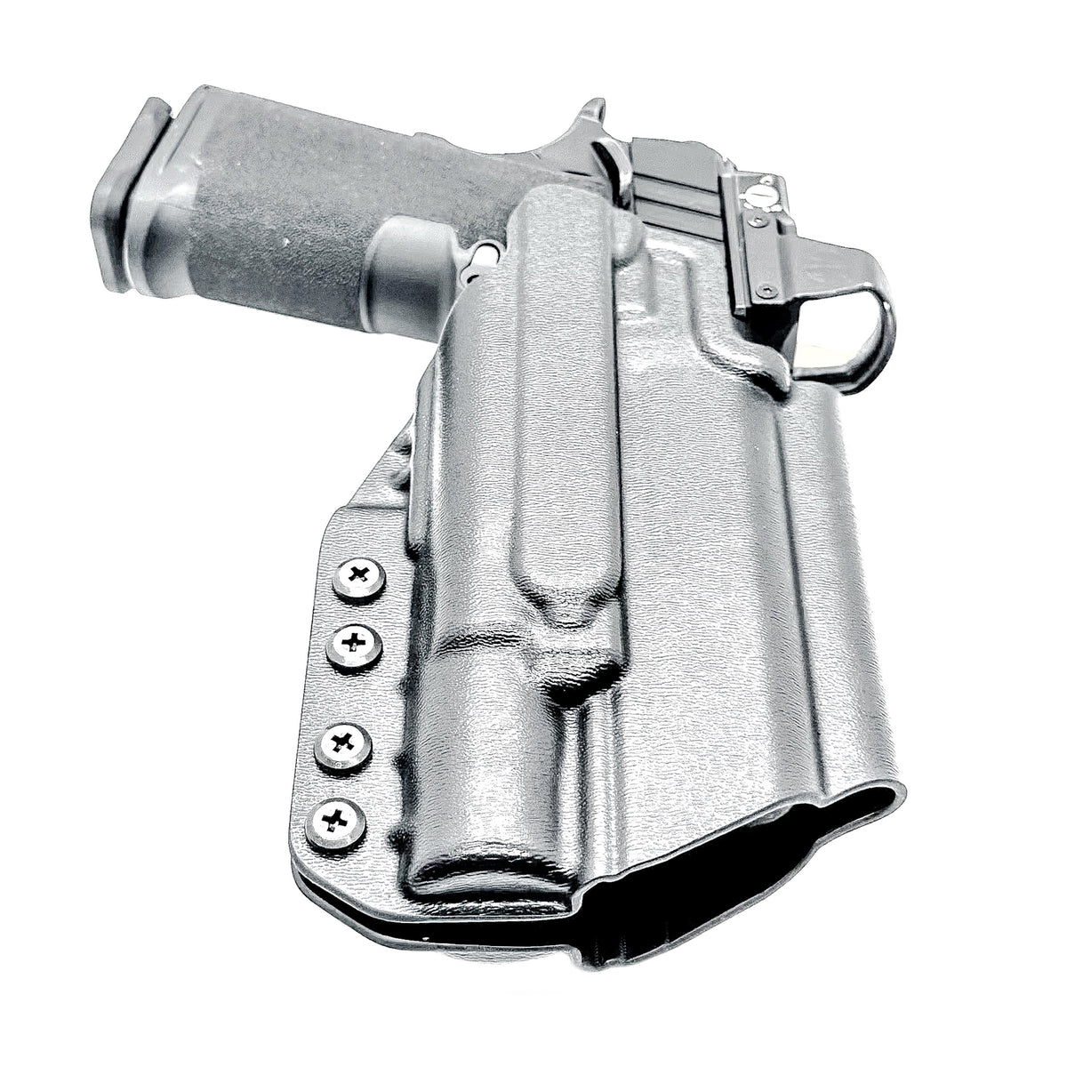 Shop 4Bros for the best Springfield 1911 DS Prodigy 4.25" and Surefire X300 Outside Waistband OWB Holster. Adjustable retention, optics-ready, .093" Kydex