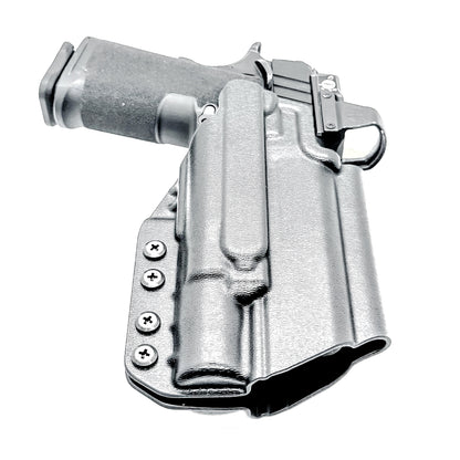 Shop 4Bros for the best Springfield 1911 DS Prodigy 4.25" and Surefire X300 Outside Waistband OWB Holster. Adjustable retention, optics-ready, .093" Kydex