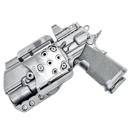 Shop 4Bros for the best Springfield 1911 DS Prodigy 4.25" and Surefire X300 Outside Waistband OWB Holster. Adjustable retention, optics-ready, .093" Kydex