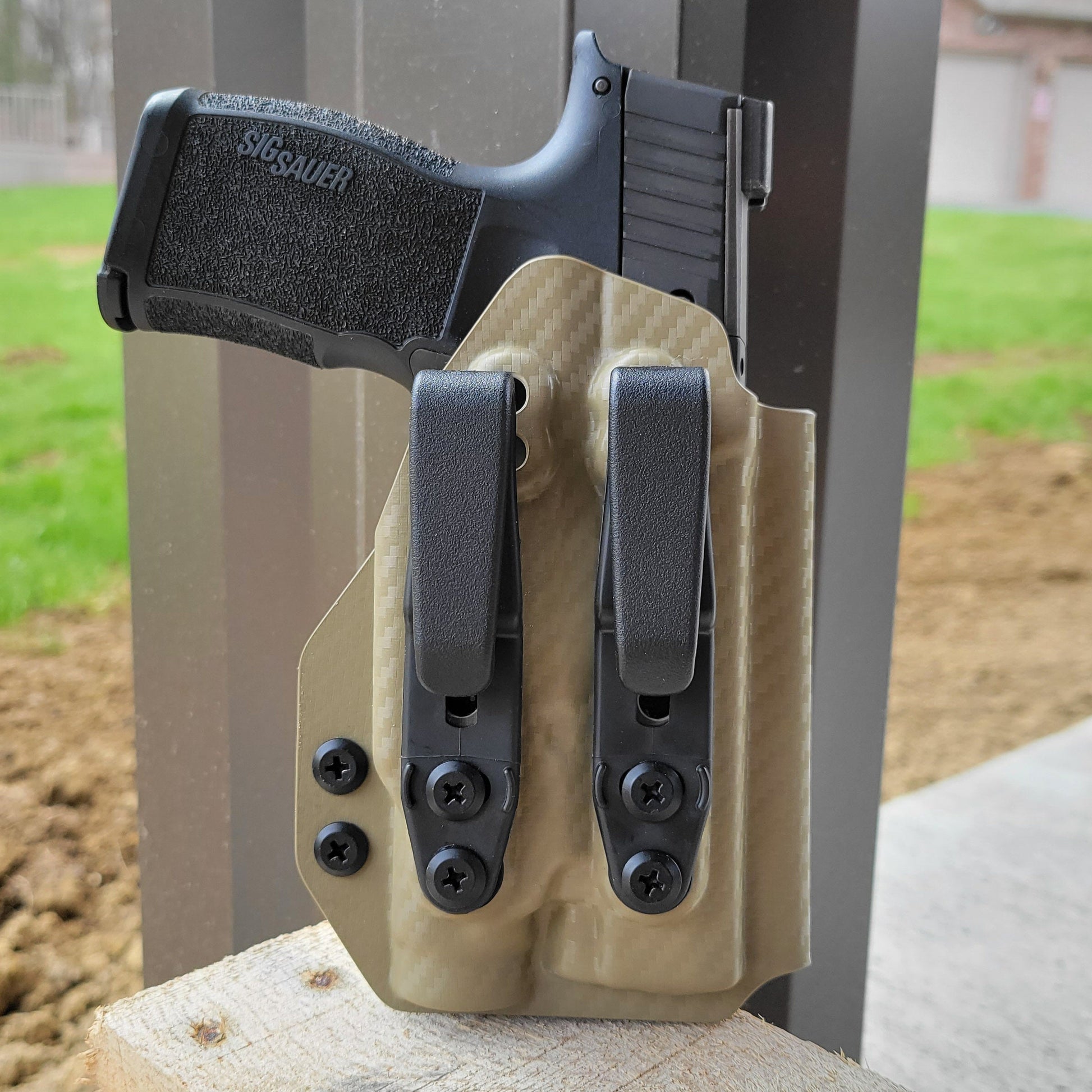 To change the belt attachment from your 4Bros holster or magazine carrier, shop Four Brothers Holsters. The best customer service in the world.