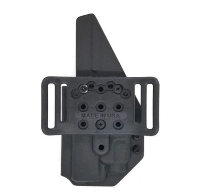 To change the belt attachment from your 4Bros holster or magazine carrier, shop Four Brothers Holsters. The best customer service in the world.