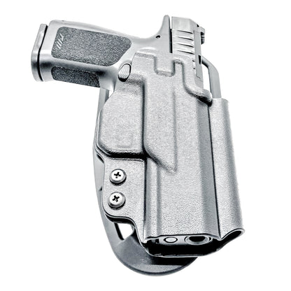 Precision-fit OWB outside the waistband duty & competition holster for the Rost Martin RM1C from Four Brothers. Durable, secure, and made in the USA.