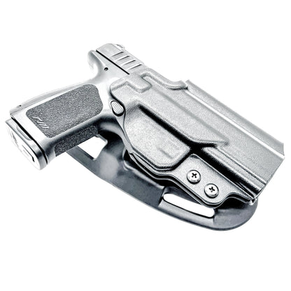 Precision-fit OWB outside the waistband duty & competition holster for the Rost Martin RM1C from Four Brothers. Durable, secure, and made in the USA.