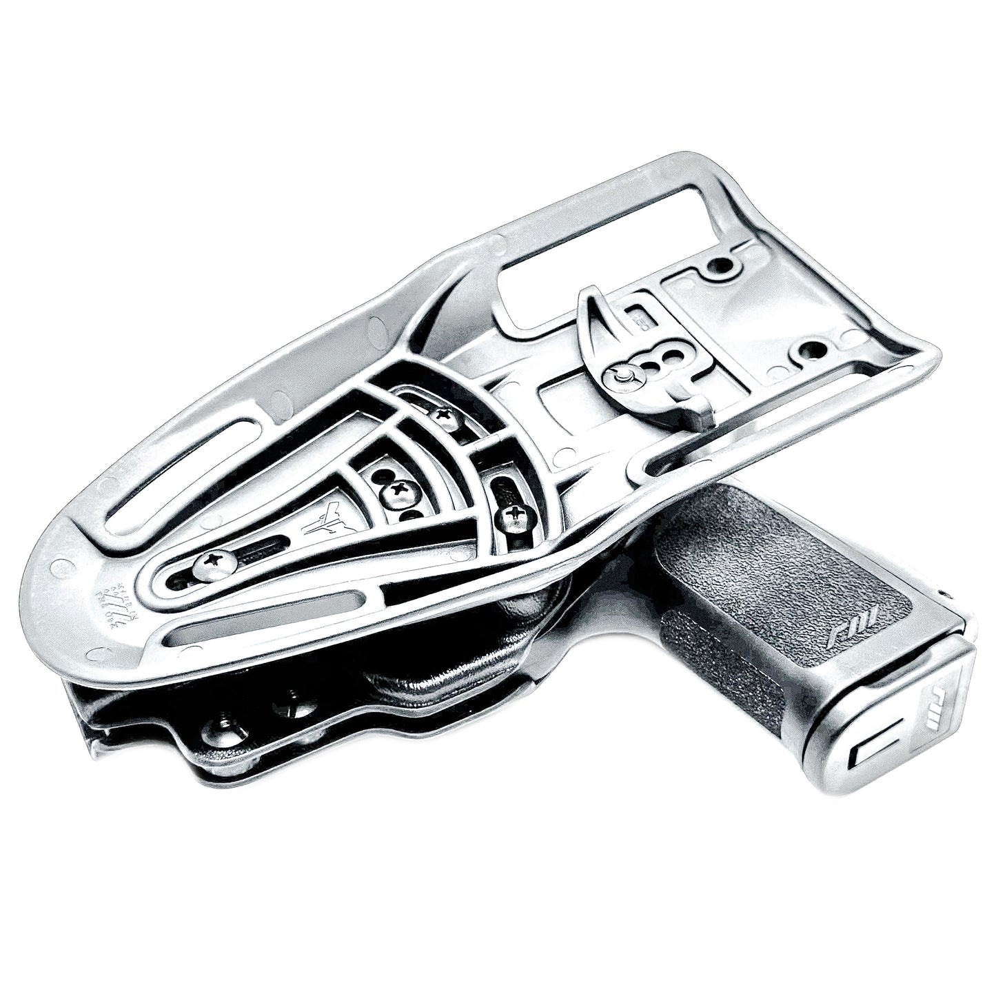 Precision-fit OWB outside the waistband duty & competition holster for the Rost Martin RM1C from Four Brothers. Durable, secure, and made in the USA.