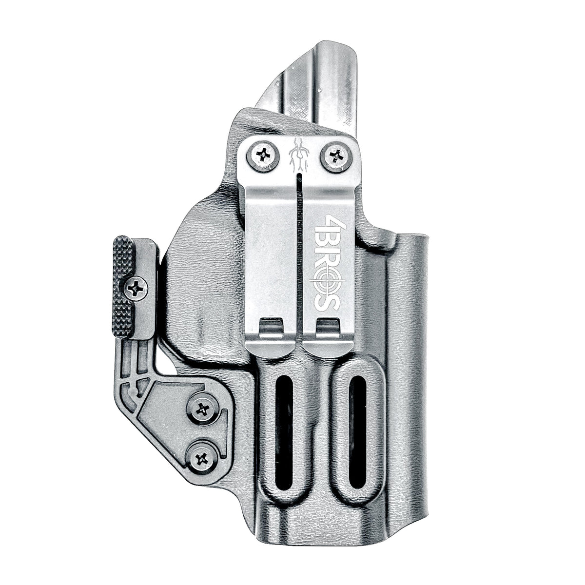 Precision-fit IWB inside the waistband holster for the Rost Martin RM1C from Four Brothers. Slim, secure, and adjustable for optimal comfort and concealment.