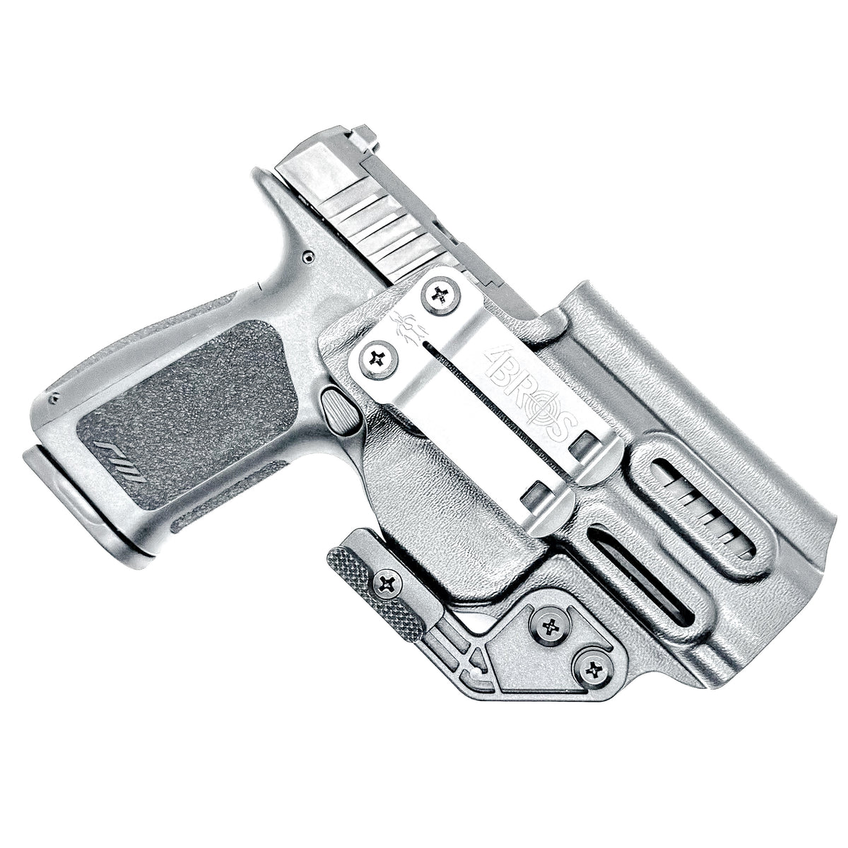 Precision-fit IWB inside the waistband holster for the Rost Martin RM1C from Four Brothers. Slim, secure, and adjustable for optimal comfort and concealment.