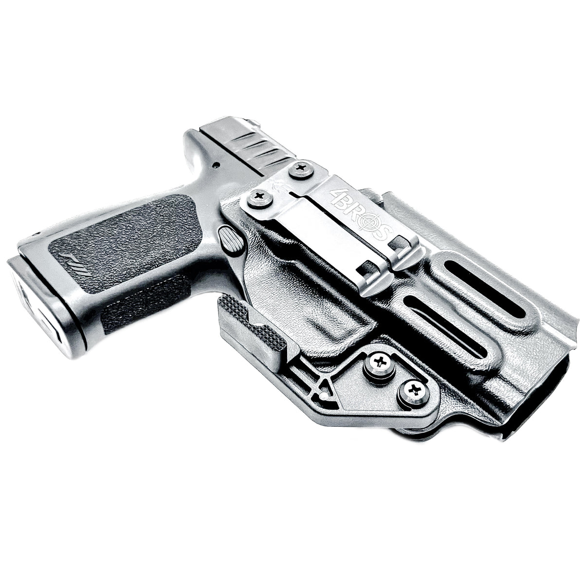 Precision-fit IWB inside the waistband holster for the Rost Martin RM1C from Four Brothers. Slim, secure, and adjustable for optimal comfort and concealment.
