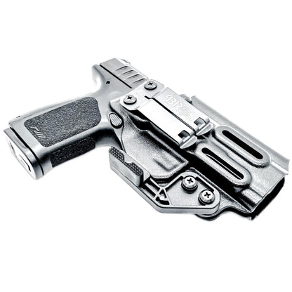 Precision-fit IWB inside the waistband holster for the Rost Martin RM1C from Four Brothers. Slim, secure, and adjustable for optimal comfort and concealment.