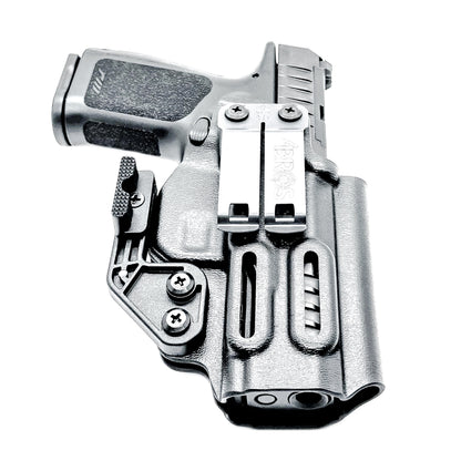Precision-fit IWB inside the waistband holster for the Rost Martin RM1C from Four Brothers. Slim, secure, and adjustable for optimal comfort and concealment.