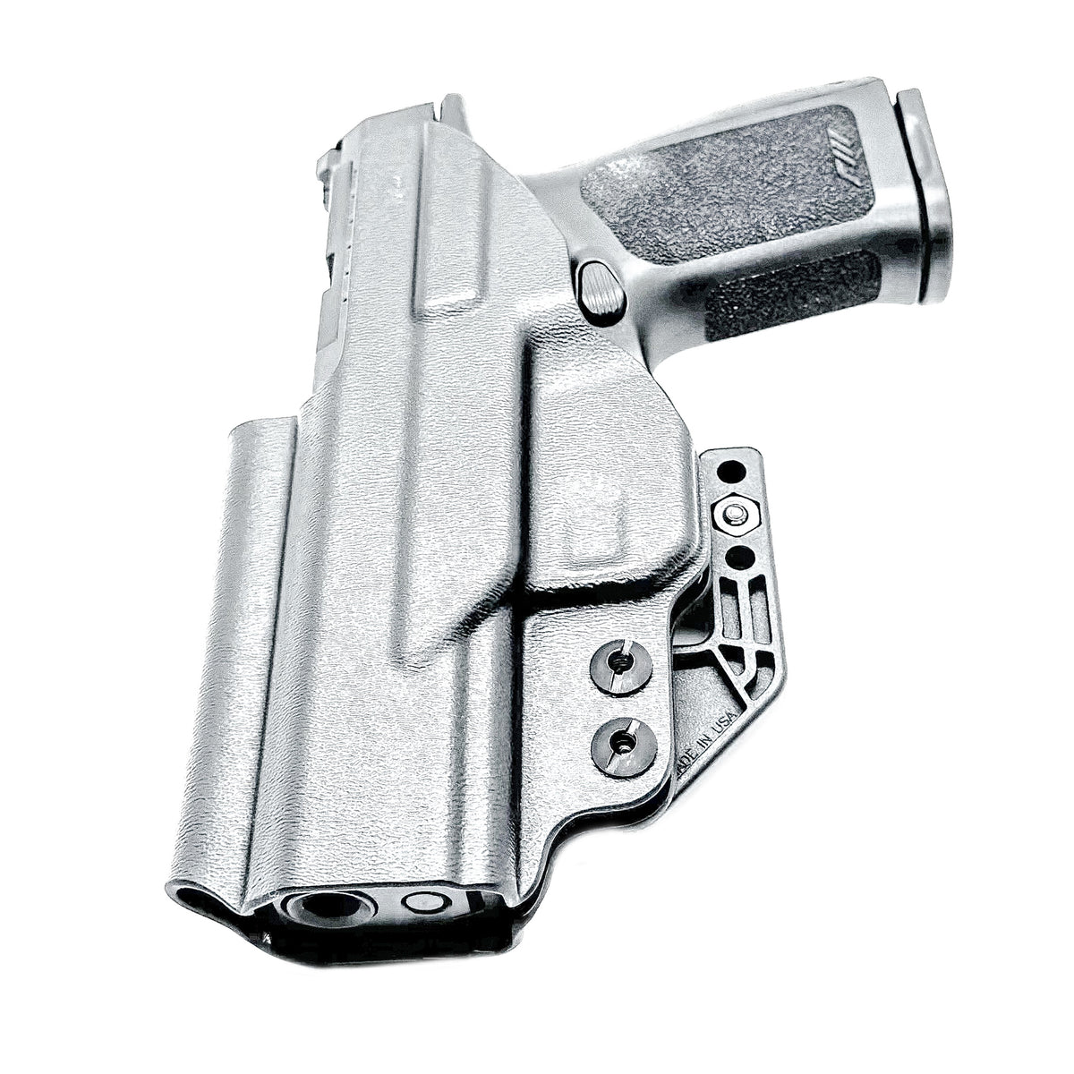 Precision-fit IWB inside the waistband holster for the Rost Martin RM1C from Four Brothers. Slim, secure, and adjustable for optimal comfort and concealment.