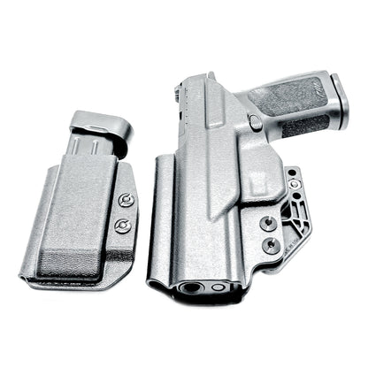 IWB holster combo for Rost Martin RM1C and Rost Martin 9MM mags. Includes mag carrier, Modwing, and Monoblock clips. Ships fast from the USA.