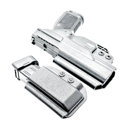 IWB holster combo for Rost Martin RM1C and Rost Martin 9MM mags. Includes mag carrier, Modwing, and Monoblock clips. Ships fast from the USA.