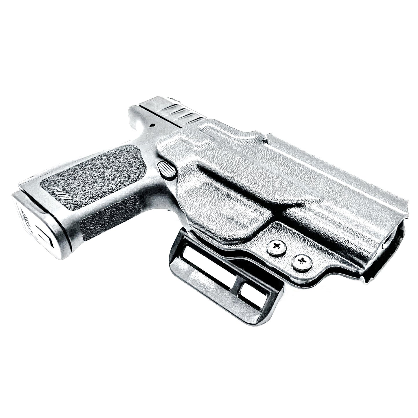 Precision-fit OWB outside the waistband holster for the Rost Martin RM1C from Four Brothers. Durable, secure, and optics-ready with adjustable retention.