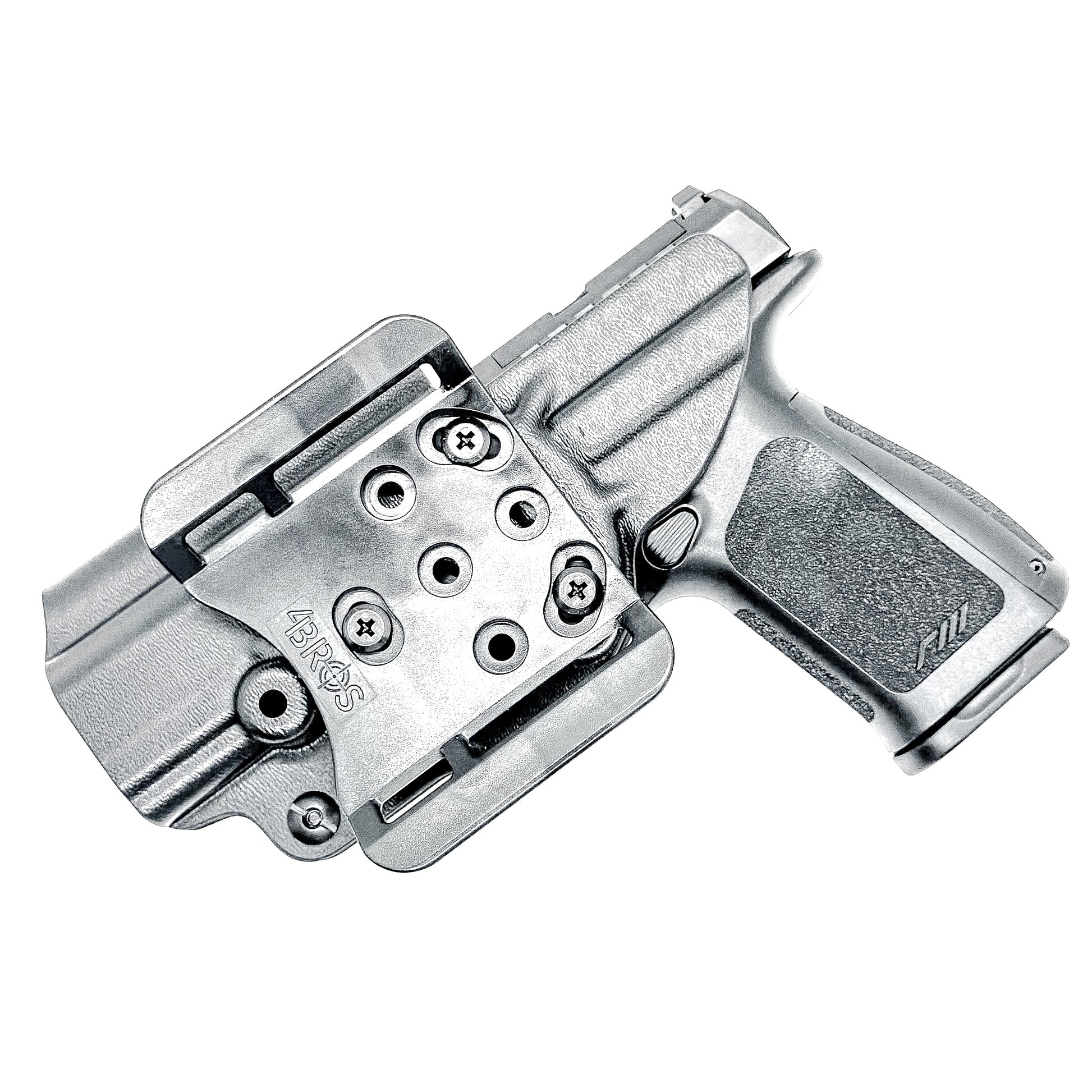 Precision-fit OWB outside the waistband holster for the Rost Martin RM1C from Four Brothers. Durable, secure, and optics-ready with adjustable retention.