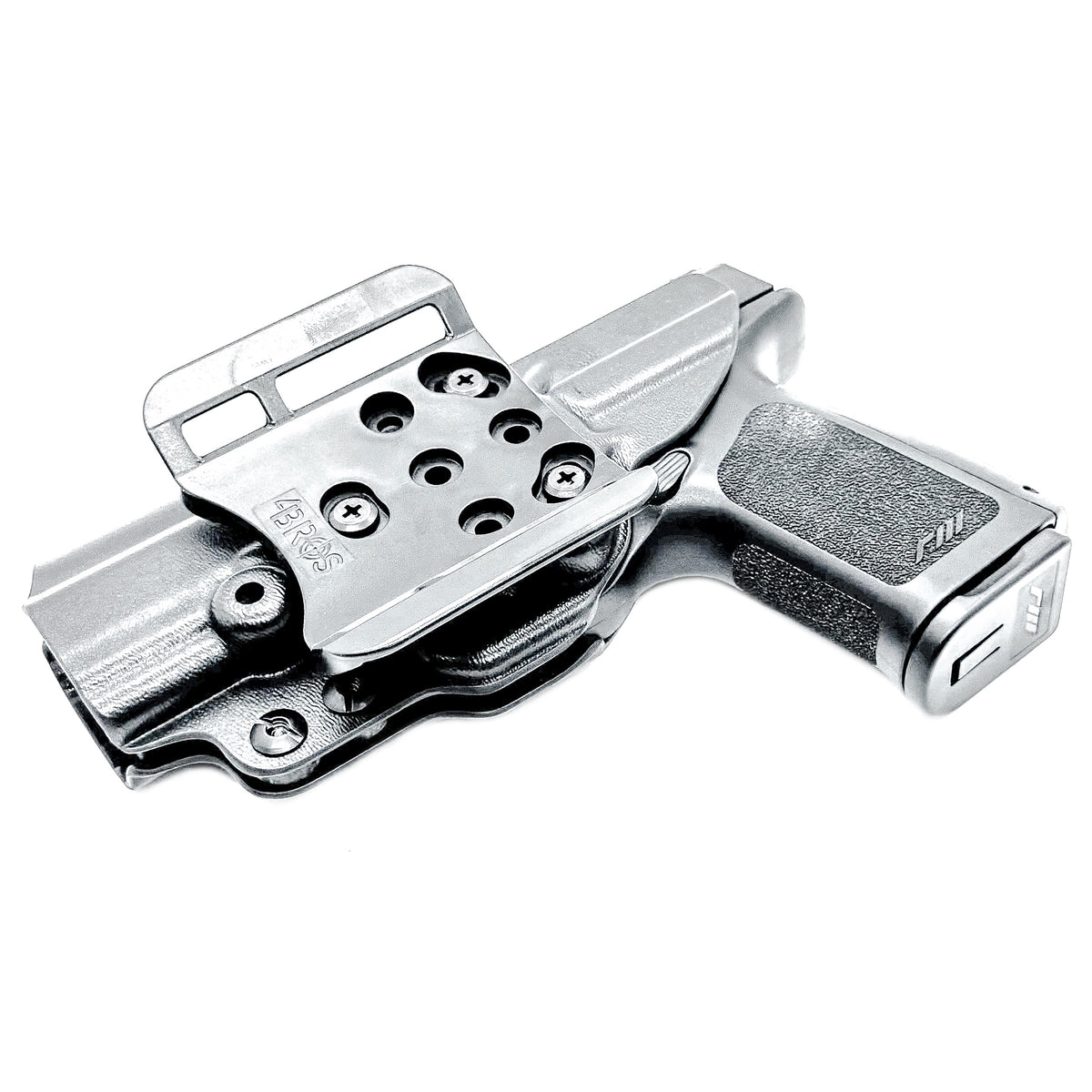 Precision-fit OWB outside the waistband holster for the Rost Martin RM1C from Four Brothers. Durable, secure, and optics-ready with adjustable retention.