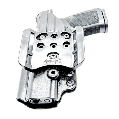 Precision-fit OWB outside the waistband holster for the Rost Martin RM1C from Four Brothers. Durable, secure, and optics-ready with adjustable retention.