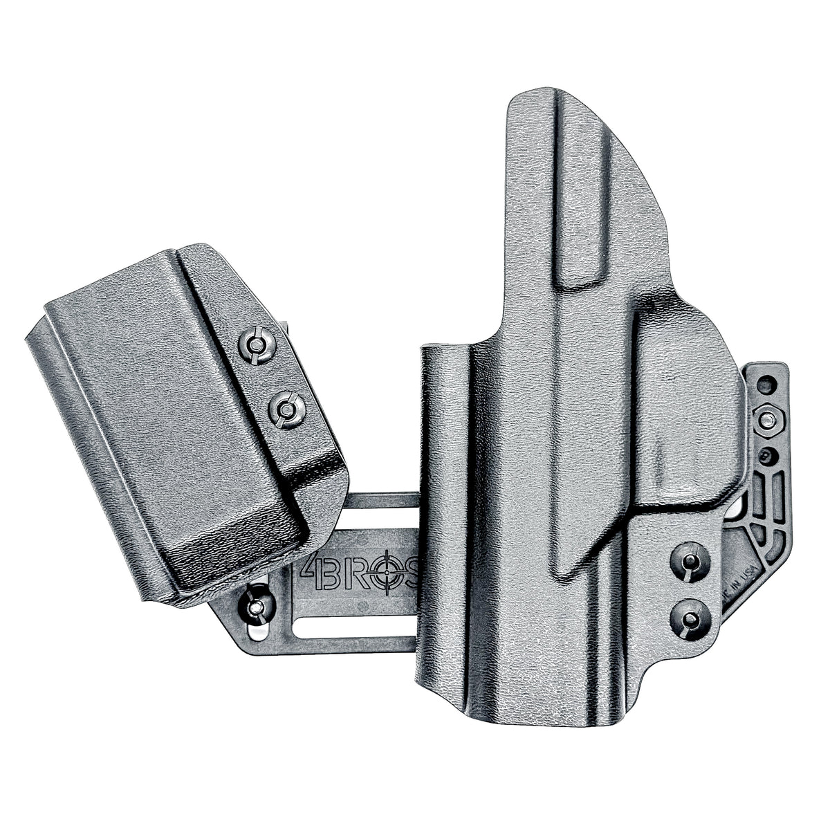 4BROS Rost Martin RaceCar Appendix Rig – IWB Sidecar Holster for Rost Martin Pistols with adjustable ride height, cant, and flexible for comfort.