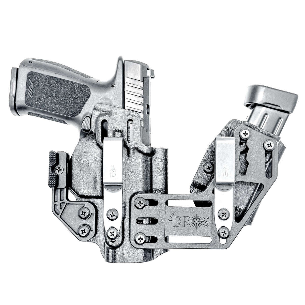 4BROS Rost Martin RaceCar Appendix Rig – IWB Sidecar Holster for Rost Martin Pistols with adjustable ride height, cant, and flexible for comfort.