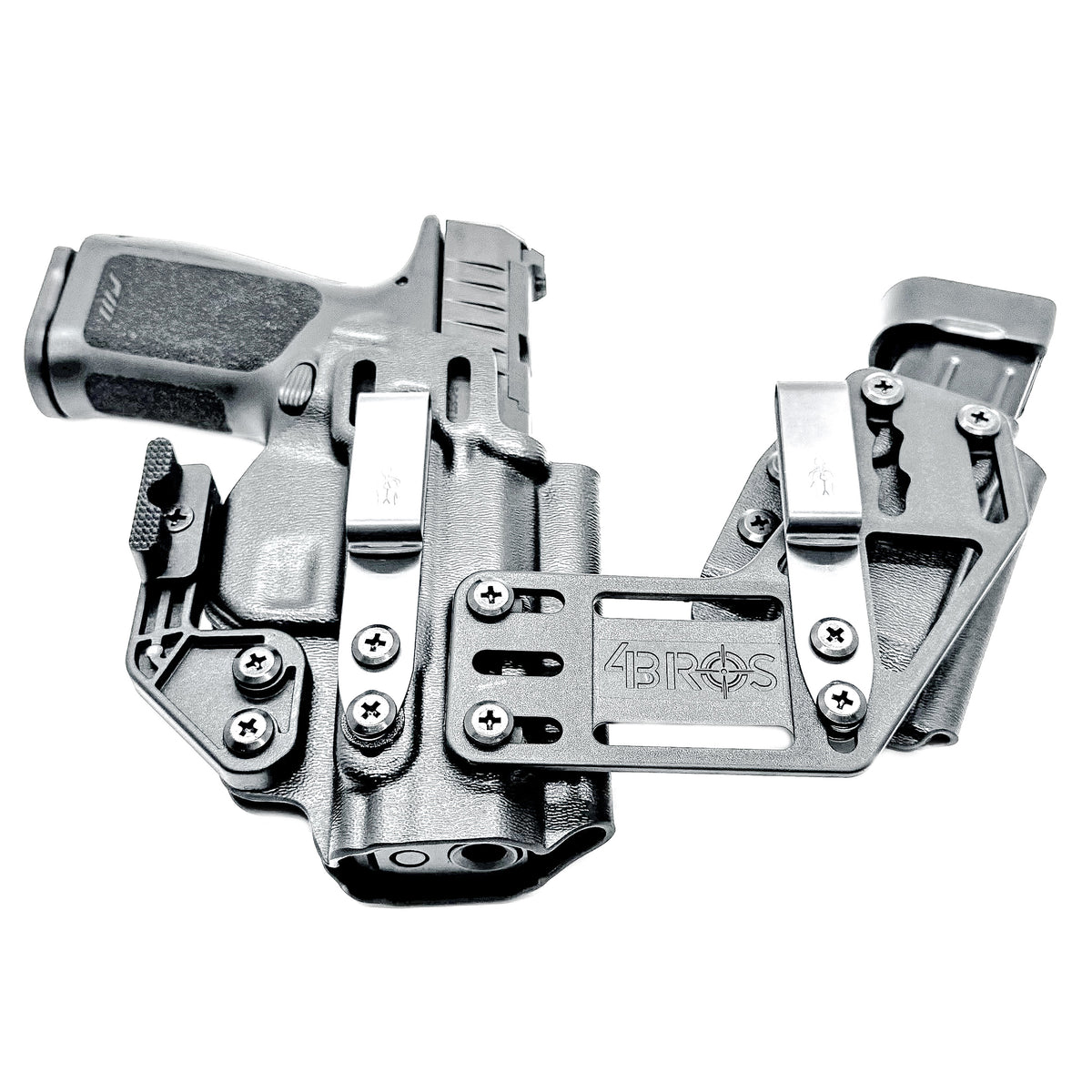 4BROS Rost Martin RaceCar Appendix Rig – IWB Sidecar Holster for Rost Martin Pistols with adjustable ride height, cant, and flexible for comfort.