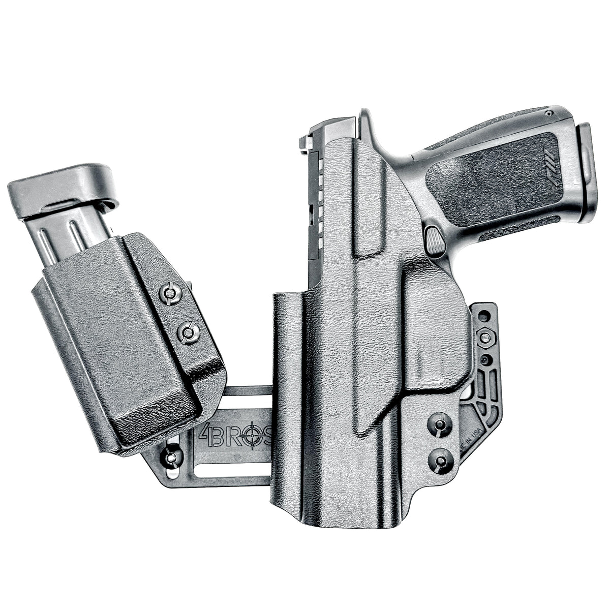 4BROS Rost Martin RaceCar Appendix Rig – IWB Sidecar Holster for Rost Martin Pistols with adjustable ride height, cant, and flexible for comfort.