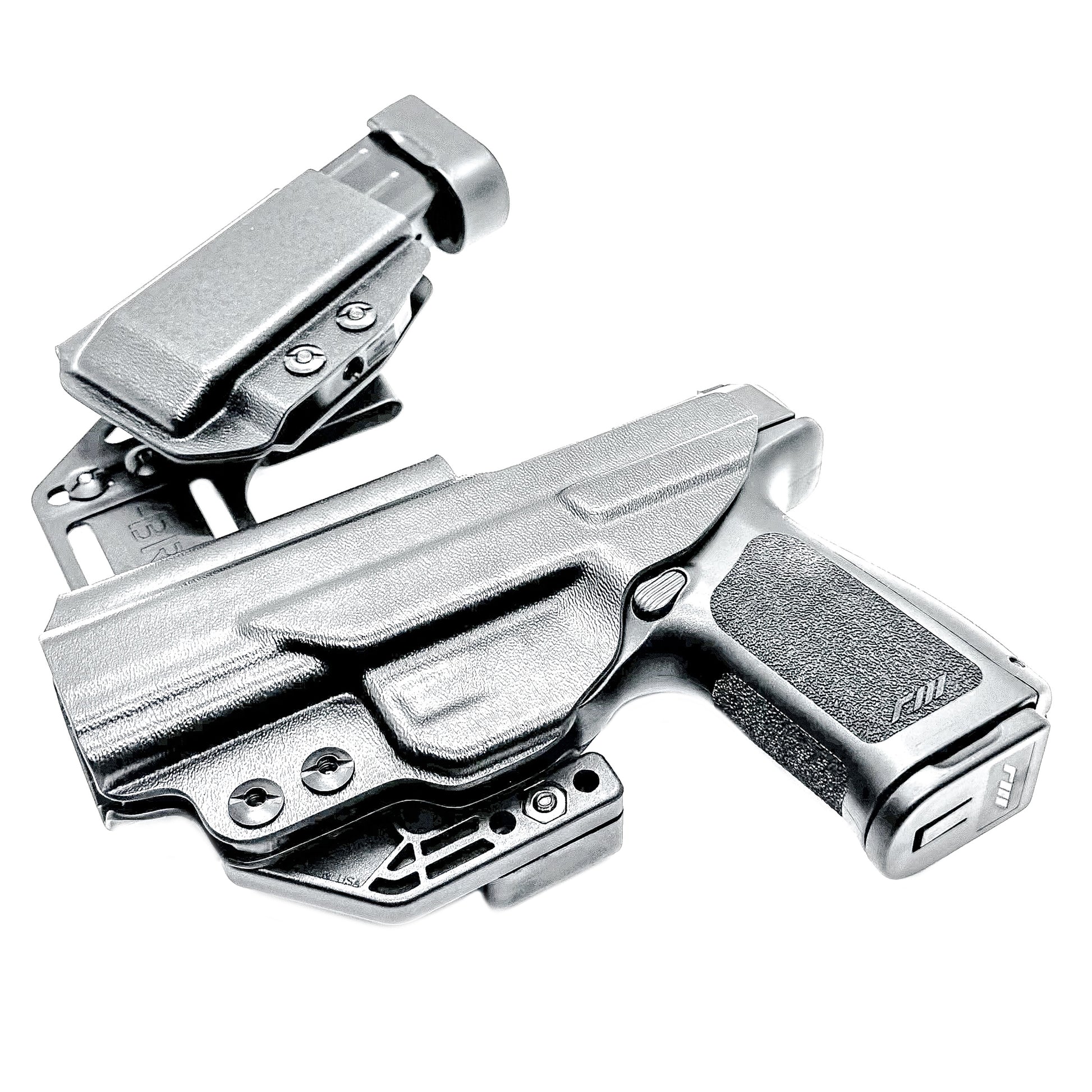 4BROS Rost Martin RaceCar Appendix Rig – IWB Sidecar Holster for Rost Martin Pistols with adjustable ride height, cant, and flexible for comfort.