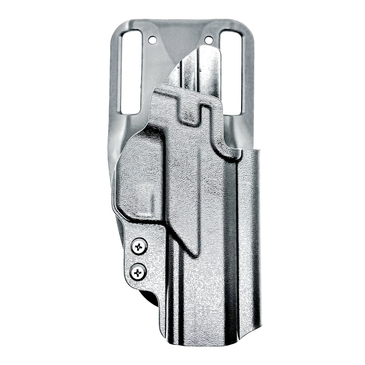Precision-fit OWB outside the waistband duty & competition holster for the Rost Martin RM1F from Four Brothers. Durable, secure, and made in the USA.