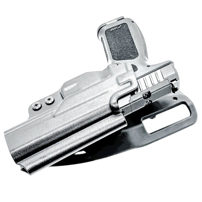 Precision-fit OWB outside the waistband duty & competition holster for the Rost Martin RM1F from Four Brothers. Durable, secure, and made in the USA.