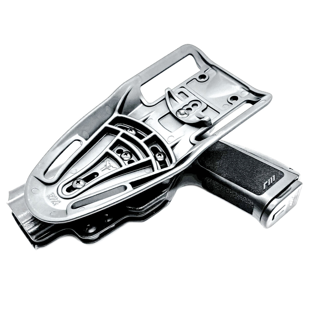 Precision-fit OWB outside the waistband duty & competition holster for the Rost Martin RM1F from Four Brothers. Durable, secure, and made in the USA.