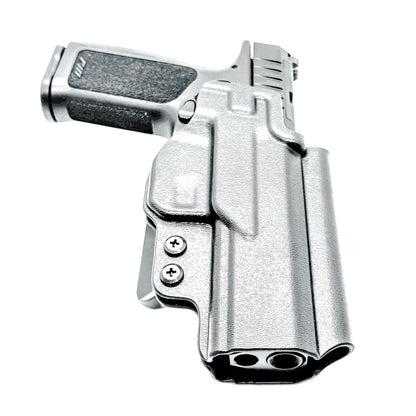 Precision-fit OWB outside the waistband holster for the Rost Martin RM1F from Four Brothers. Durable, secure, and optics-ready with adjustable retention.