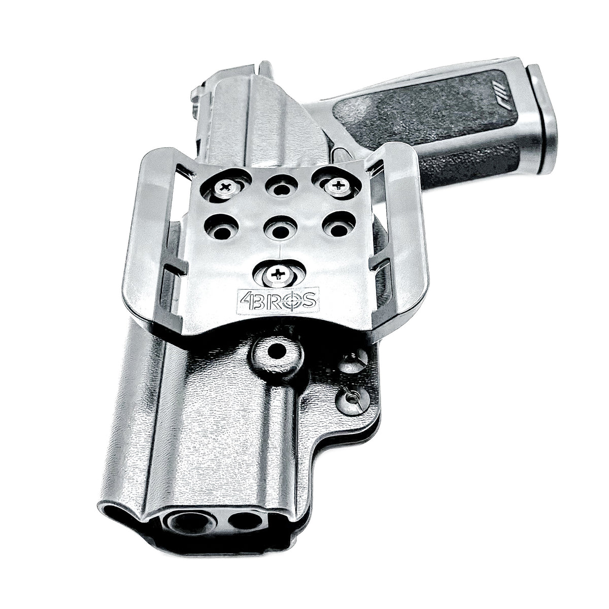 Precision-fit OWB outside the waistband holster for the Rost Martin RM1F from Four Brothers. Durable, secure, and optics-ready with adjustable retention.