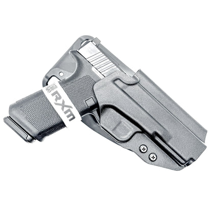Ruger RXM 4.5" OWB holster for Outside Waistband light duty & competition use. Adjustable retention, optics ready, fast draw performance.