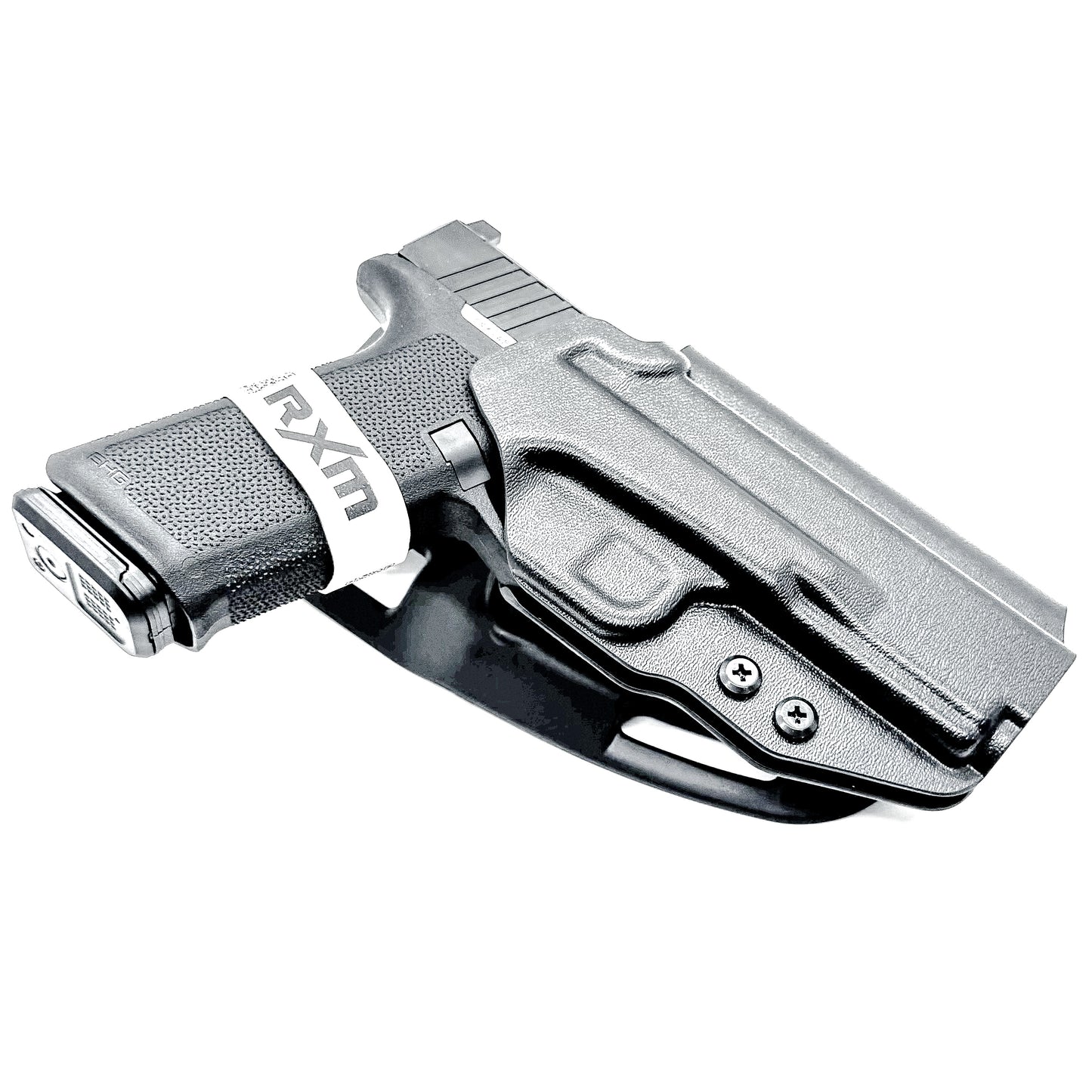 Ruger RXM 4.5" OWB holster for Outside Waistband light duty & competition use. Adjustable retention, optics ready, fast draw performance.