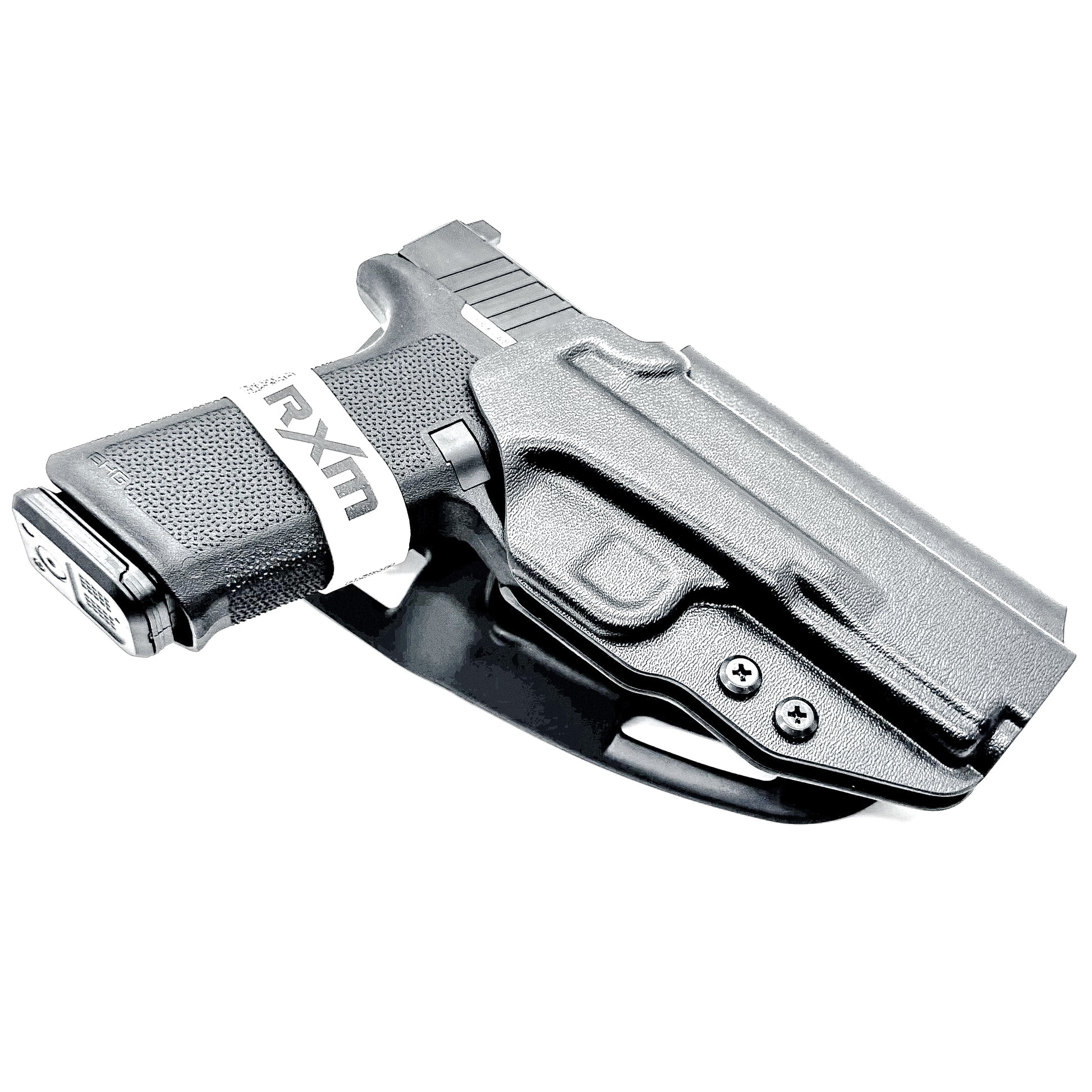 Ruger RXM 4.5" OWB holster for Outside Waistband light duty & competition use. Adjustable retention, optics ready, fast draw performance.