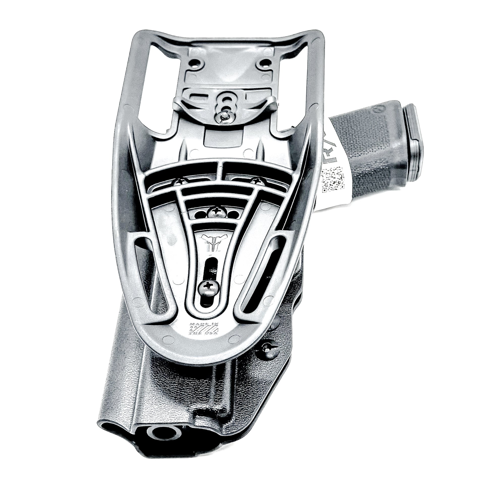 Ruger RXM 4.5" OWB holster for Outside Waistband light duty & competition use. Adjustable retention, optics ready, fast draw performance.