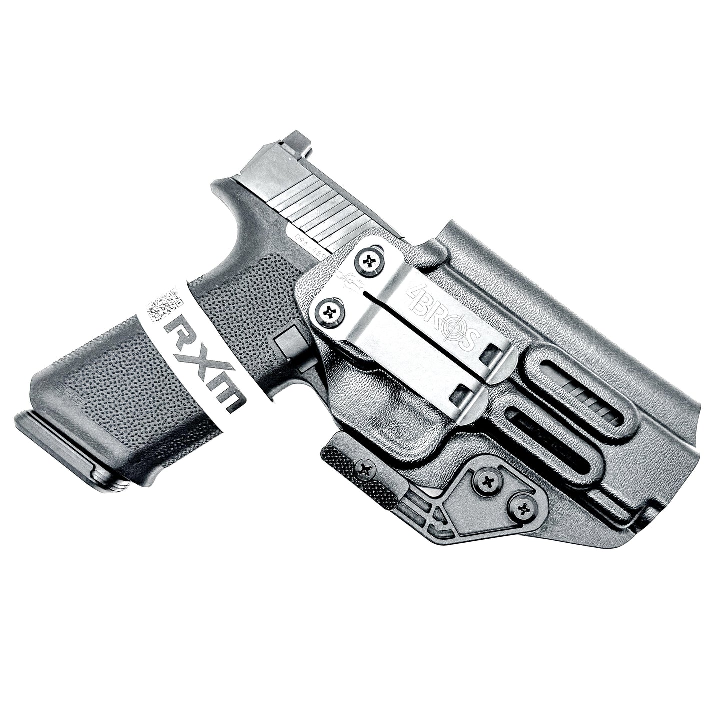 Ruger RXM 4.5" IWB holster for concealed carry. Inside Waistband design with adjustable retention, cant, and comfort for everyday carry
