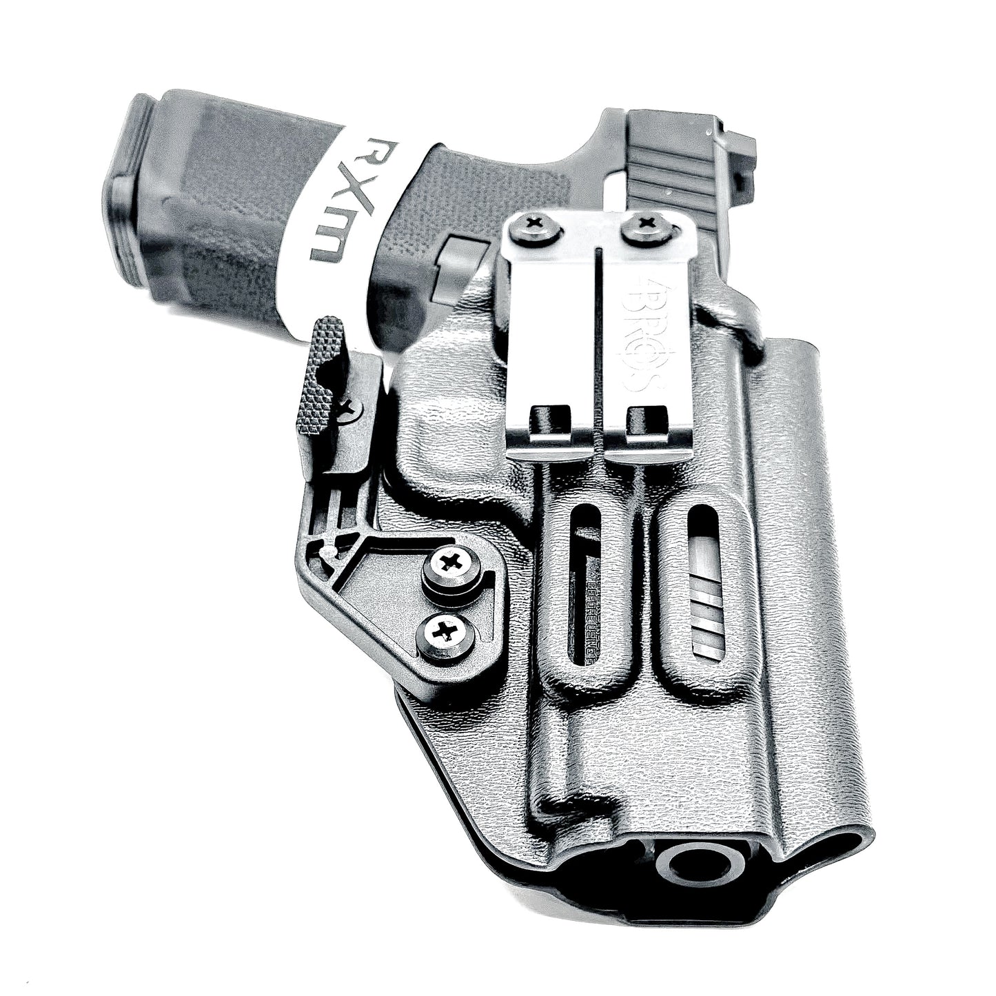Ruger RXM 4.5" IWB holster for concealed carry. Inside Waistband design with adjustable retention, cant, and comfort for everyday carry