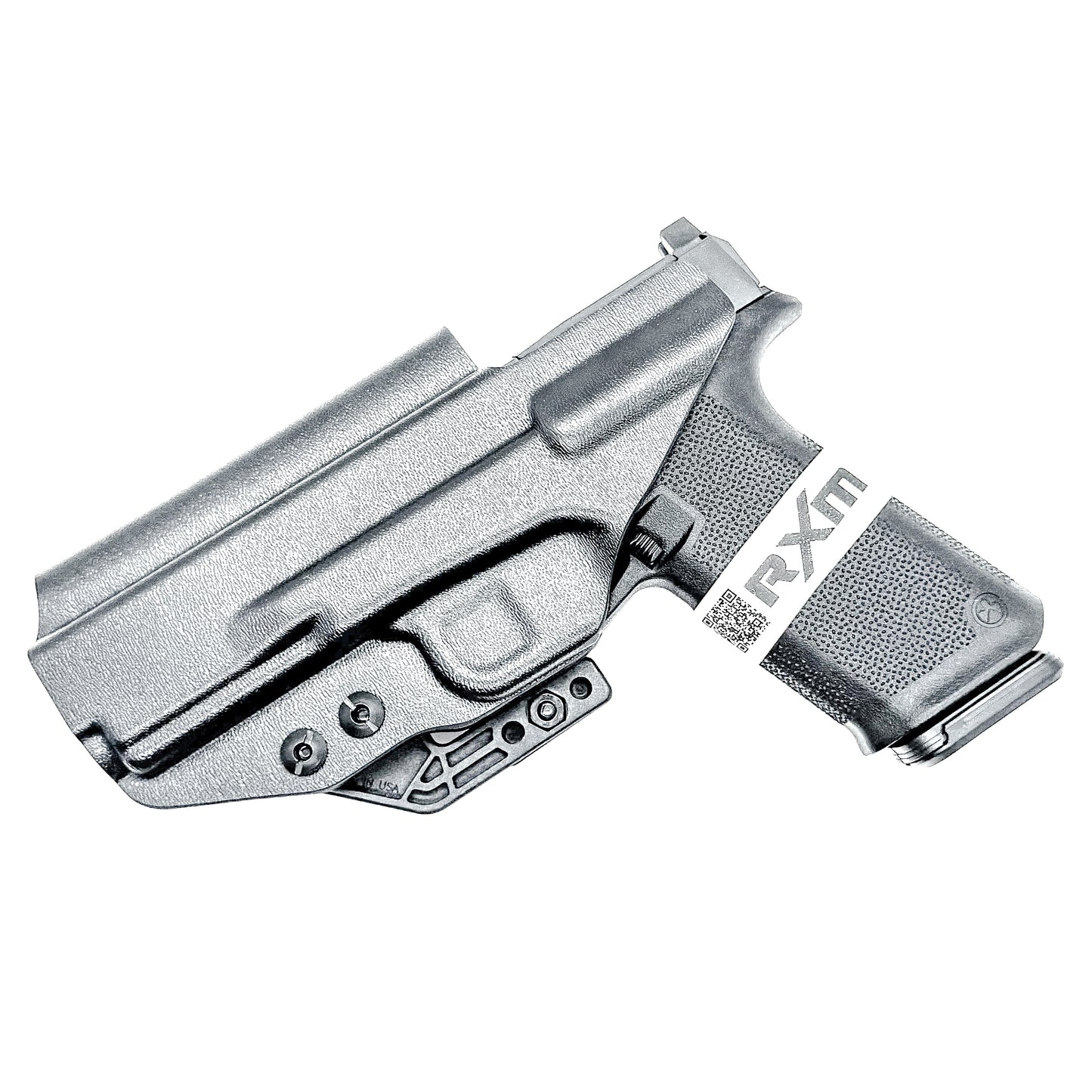 Ruger RXM 4.5" IWB holster for concealed carry. Inside Waistband design with adjustable retention, cant, and comfort for everyday carry