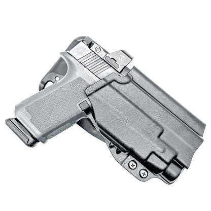 For the best Outside Waistband Duty & Competition Style Kydex holster for the Ruger RXM and Streamlight TLR-7 HL-X, TLR-7 X & A, shop Four Brothers Holsters.