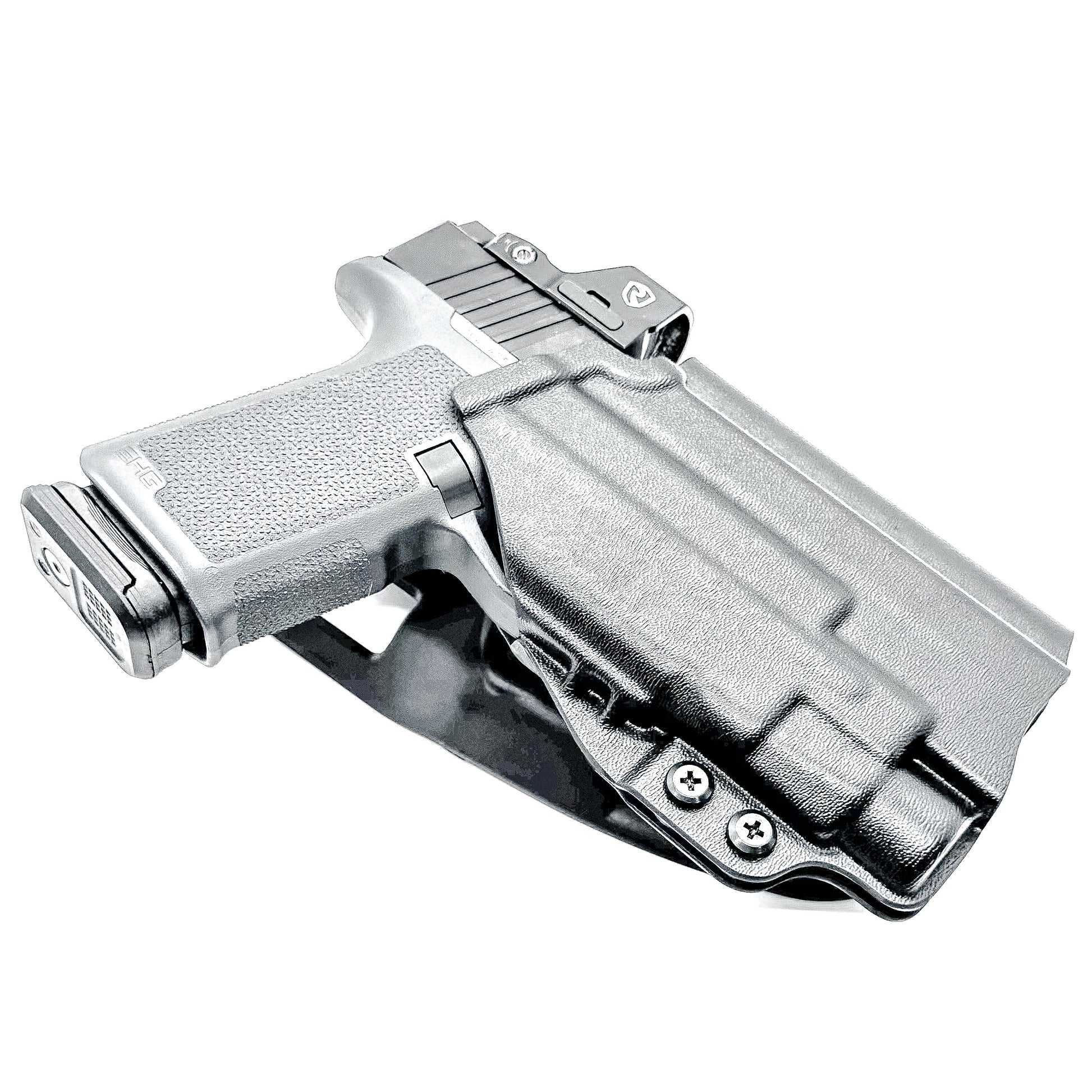 For the best Outside Waistband Duty & Competition Style Kydex holster for the Ruger RXM and Streamlight TLR-7 HL-X, TLR-7 X & A, shop Four Brothers Holsters.
