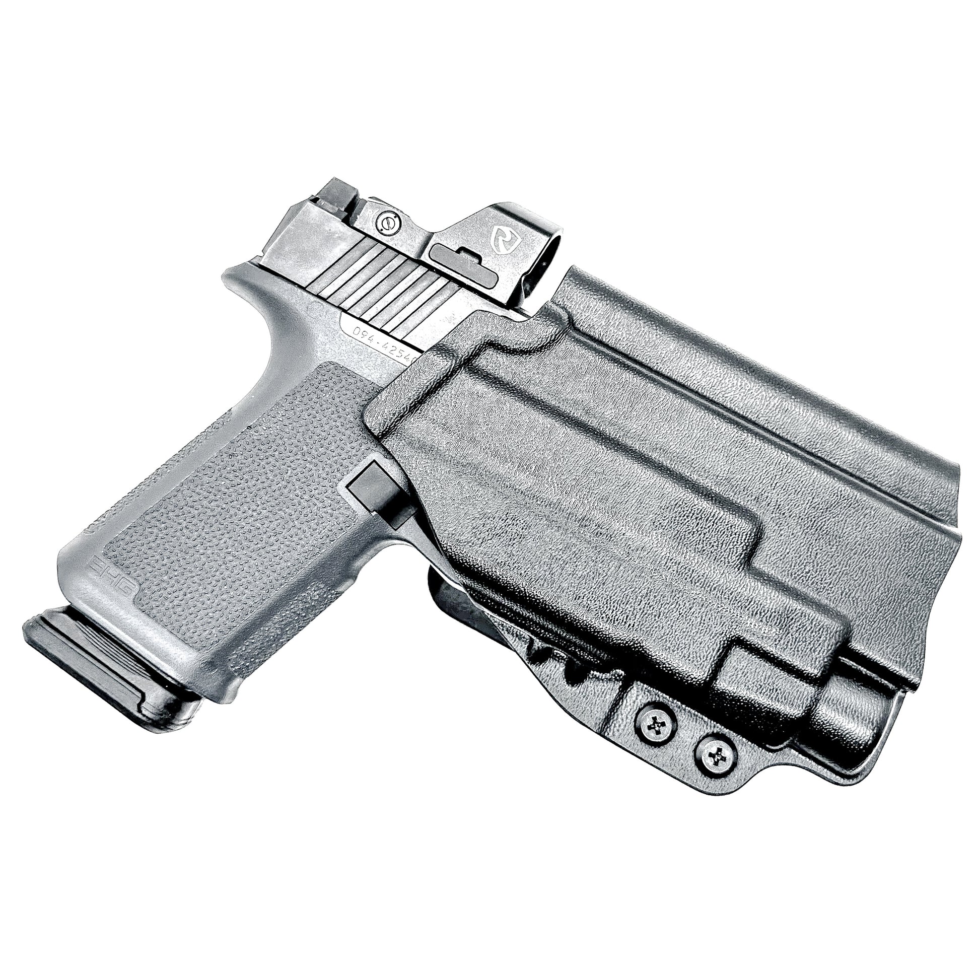 For the best Outside Waistband OWB Kydex holster designed to fit the Ruger RXM and Streamlight TLR-7 HL-X & TLR-7, shop Four Brothers. 4BROS, Made in the USA!