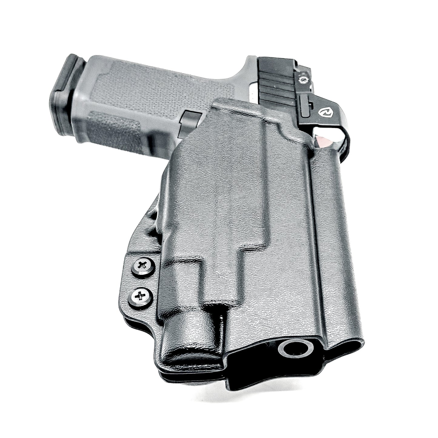 For the best Outside Waistband OWB Kydex holster designed to fit the Ruger RXM and Streamlight TLR-7 HL-X & TLR-7, shop Four Brothers. 4BROS, Made in the USA!