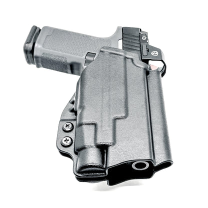 For the best Outside Waistband OWB Kydex holster designed to fit the Ruger RXM and Streamlight TLR-7 HL-X & TLR-7, shop Four Brothers. 4BROS, Made in the USA!