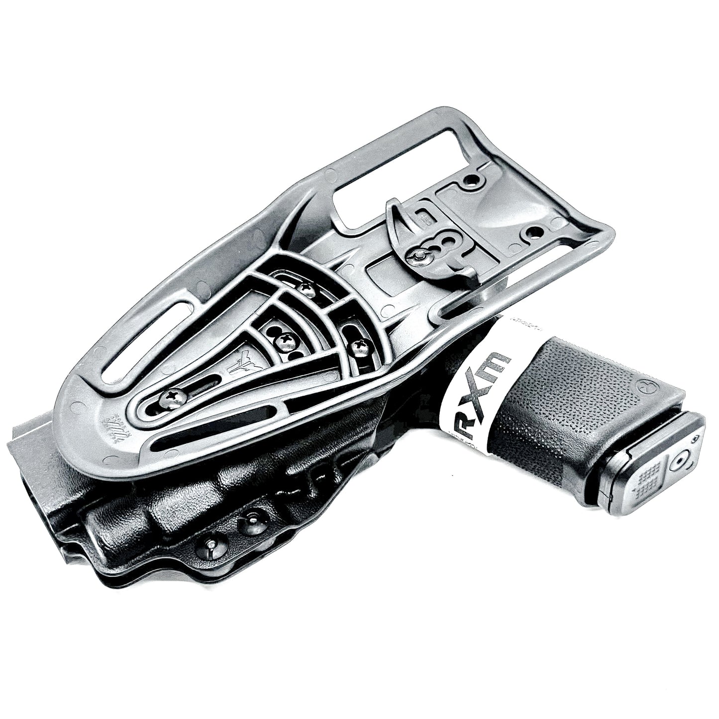 Ruger RXM 4.5" & TLR-7 HL-XOWB holster for Outside Waistband light duty & competition use. Adjustable retention, optics ready, fast draw performance.