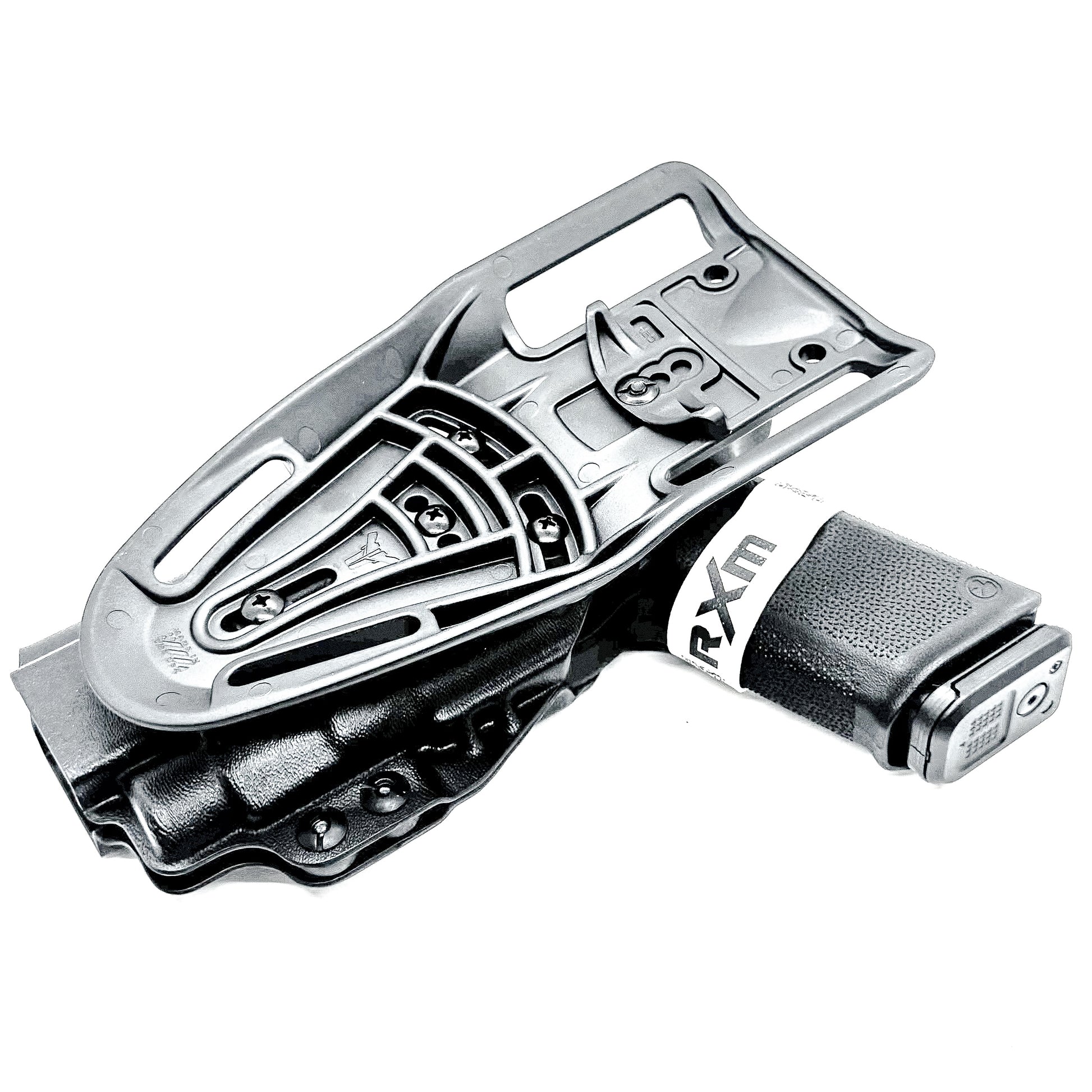 Ruger RXM 4.5" & TLR-7 HL-XOWB holster for Outside Waistband light duty & competition use. Adjustable retention, optics ready, fast draw performance.