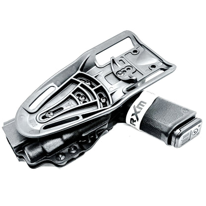 Ruger RXM 4.5" & TLR-7 HL-XOWB holster for Outside Waistband light duty & competition use. Adjustable retention, optics ready, fast draw performance.